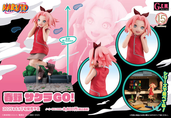 SheetNo:37874&37875 <OrderPrice$453&537> #春野櫻 GO!=G.E.M.火影忍者Naruto figure