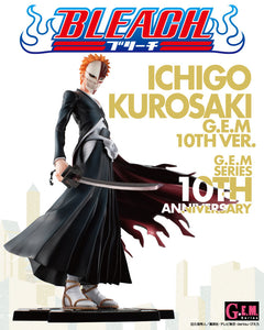 Z(ONLINESALES等通知現貨)No:827426 <Price$934> #黒崎一護 (G.E.M.10周年ver)=G.E.M.BLEACH figure-MegaHouse【現貨 PVC】