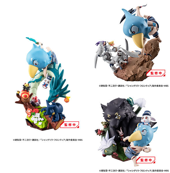 SheetNo:37407 <OrderPrice$425> #(Set3pcs)香格里拉.開拓異境VS Monster Diorama Collection=Petitrama EX盒玩