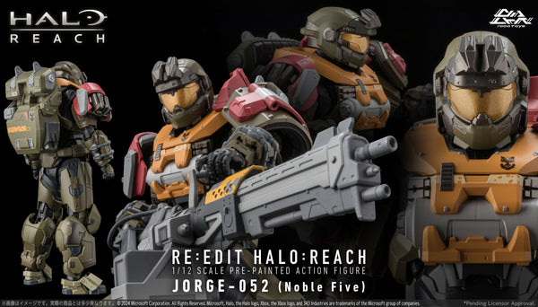 SheetNo:86601 <OrderPrice$1152> #JORGE-052 (Noble Five)=RE:EDIT HALO:REACH 1/12 Scale Action figure