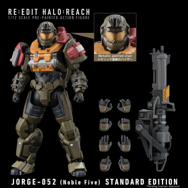 SheetNo:86601 <OrderPrice$1152> #JORGE-052 (Noble Five)=RE:EDIT HALO:REACH 1/12 Scale Action figure