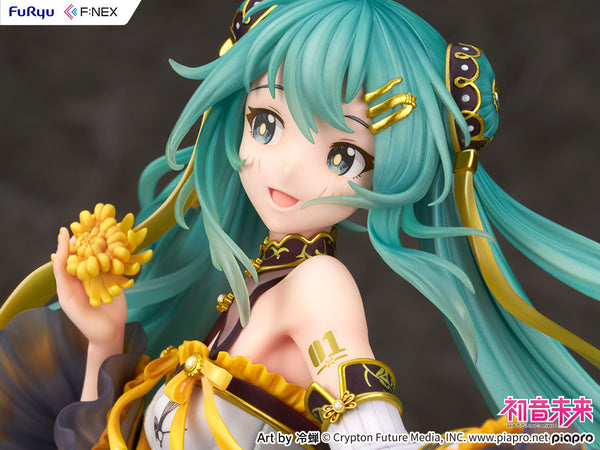 SheetNo:77026 <OrderPrice$1880> #(附有特製背景板)初音未來(中秋之夜Ver)=1/7 初音未來 figure (FuRyu Hobby Mall限定)