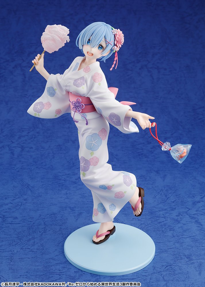 SheetNo:77096&77097 <OrderPrice$979&$1125> #雷姆 (浴衣Ver)Renewal Package=KDcolle 1/7 RE:Zero Figure