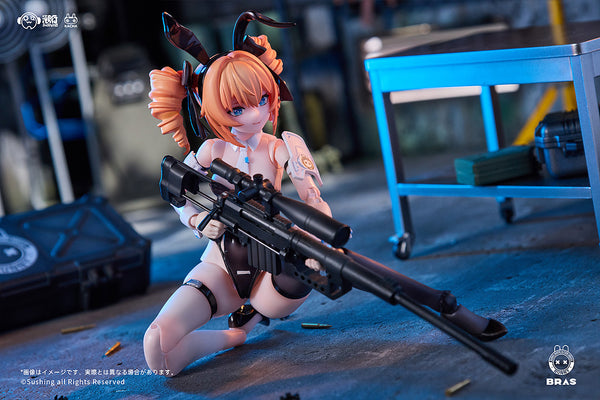 SheetNo:65813 <OrderPrice$412> #狙擊手 蕾奧妮 Sniper Leoni(Bunny Rapid Action Squad)=1/12 塗裝完成可動figure