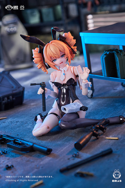 SheetNo:65813 <OrderPrice$412> #狙擊手 蕾奧妮 Sniper Leoni(Bunny Rapid Action Squad)=1/12 塗裝完成可動figure