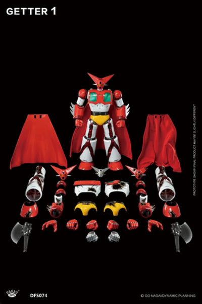 Z(ONLINESALES等通知現貨)No:413238 <Price$888> #DFS074 三一萬能俠1號=合金可動人偶系列-KingArts【現貨 Action Figure】4897056413238