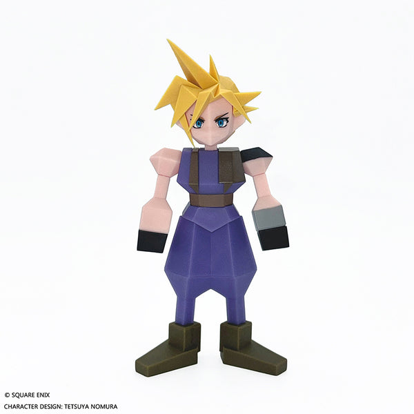 SheetNo:86719 <OrderPrice$165> #克勞德.史特萊夫Cloud Strife=Final Fantasy VII(FF7) Polygon Soft Vinyl