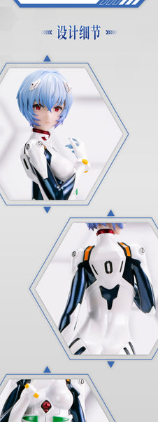 訂貨碼:78849 <訂價$580> #(連特典金屬牌)綾波麗=1/4 BearPanda x 新世紀福音戰士 Figure