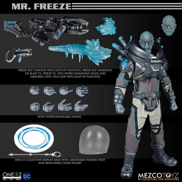 (ONMK114等通知現貨Sales)No:774801 <Price$795> #Mr. Freeze (Deluxe Edition)=One: 12 Collective【現貨可動Figure】