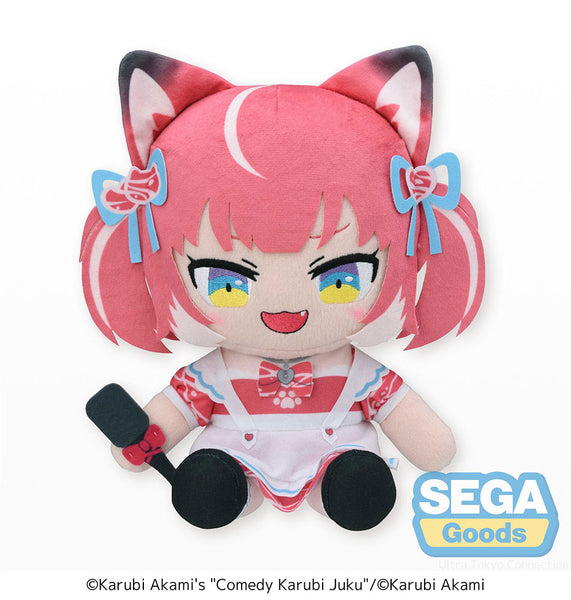 Z(ONLINESALES等通知現貨)No:440279 <Price$115> #赤見Karubi (M Plush)=Vtuber 毛公仔景品-Sega【現貨 其他】4582733440279