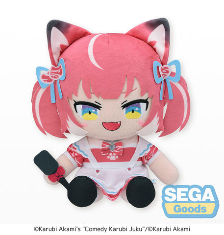 Z(ONLINESALES等通知現貨)No:440279 <Price$115> #赤見Karubi (M Plush)=Vtuber 毛公仔景品-Sega【現貨 其他】4582733440279