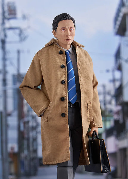 訂貨碼:67356 <訂價$880> #No.675b 井之頭五郎 松重豐ver.更新版 寒冬吃飽套組=孤獨的美食家 figma(東京電視台專賣店販路限定)