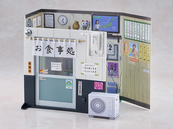 訂貨碼:67353 <訂價$699> #(免手續費)No.675a 井之頭五郎 松重豐ver.更新版 懷舊定食店套組=孤獨的美食家 figma