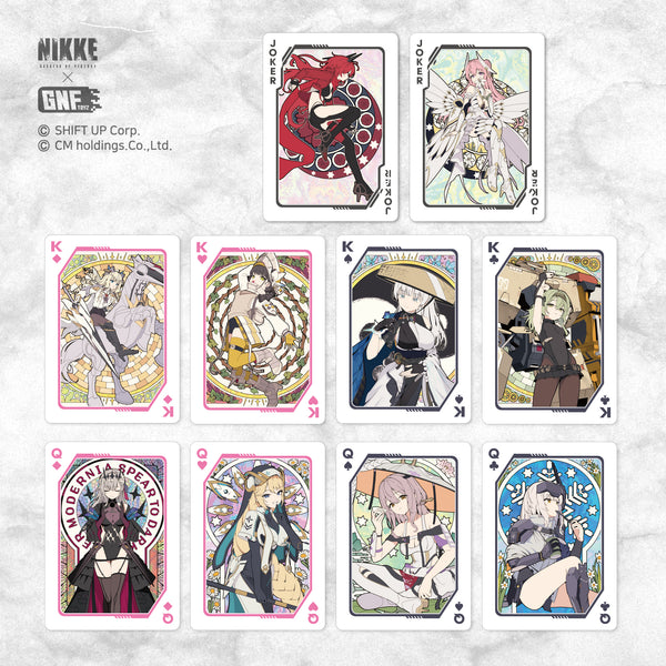 訂貨碼:89295 <訂價$169> #啤牌撲克牌Playing Cards=勝利女神:妮姬NIKKE 周邊