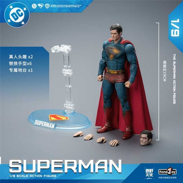訂貨碼:89038<訂價$239> #超人Superman 戰損.ver=1/9 DC系列 可動Figure