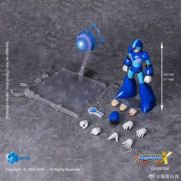 訂貨碼:89039<訂價$329> #艾克斯(洛克人X)=EXQUISITE BASIC Rockman X可動Figure