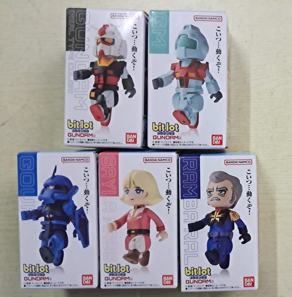 Z(ONLINESALES等通知現貨)No:924408 <Price$255> #(全5種) bit lot Gundam Vol.2=bit lot Gundam盒玩【現貨 盒玩】4570117924408