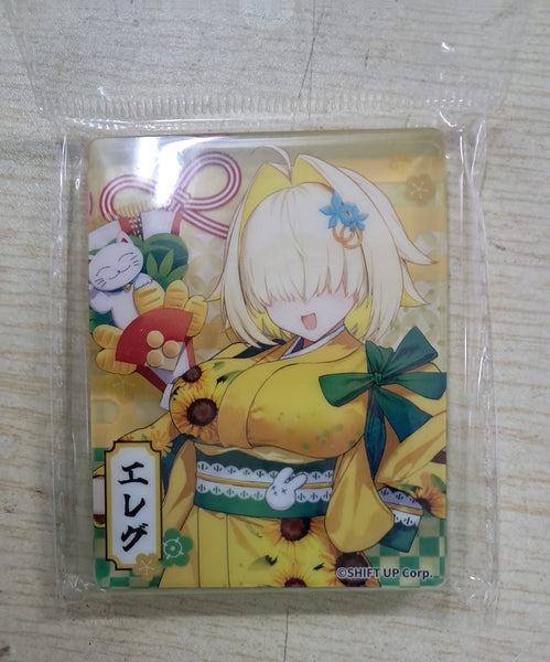 Z(ONLINESALES等通知現貨)No:994205 <Price$53> #(壓克力磚) 伊萊格=勝利女神:妮姬 Nikke 新春活動2026 Goods【現貨 其他】4573697994205