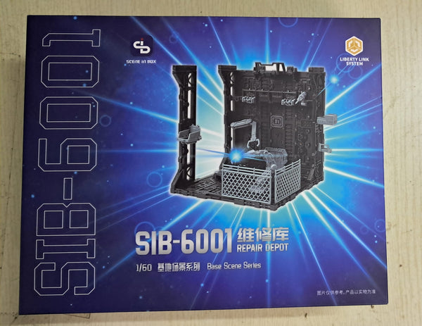 Z(ONLINESALES等通知現貨)No:260002 <Price$100> #SIB-6001 維修庫=SCENE IN BOX 1/60 基地場景系列【現貨 其他】6979092260002