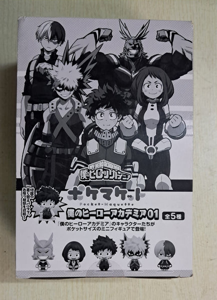 Z(ONLINESALES等通知現貨)No:119956 <Price$198> #(原盒6pcs) 我的英雄學院 01=Pocket Maquette Series【現貨 盒玩】4580590119956