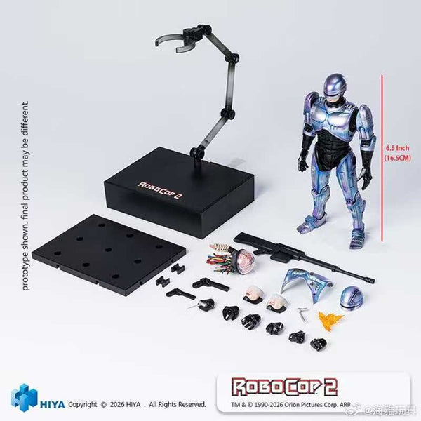 訂貨碼:89545 <訂價$599> #(免手續費)RoboCop=1/12 鐵甲威龍2 Exquisite Super 可動Figure