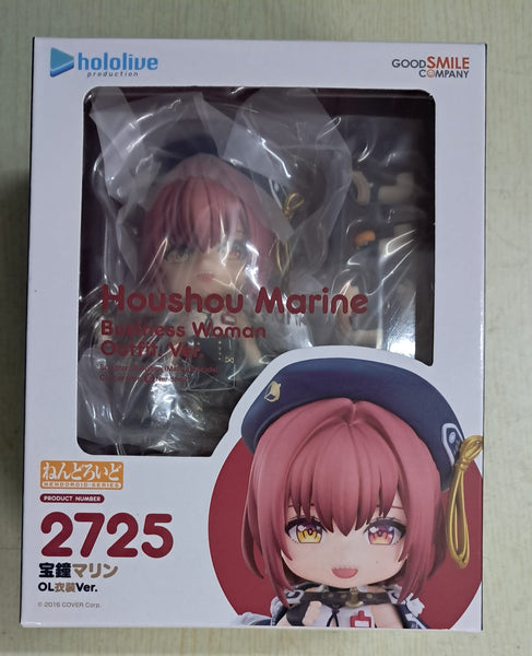 Z(ONLINESALES等通知現貨)No:208957 <Price$368> #No.2725 寶鐘瑪琳 OL服裝Ver (hololive production 3期生)=GS土偶【現貨 土人系列】4580590208957