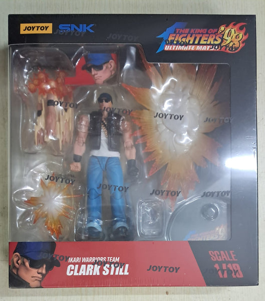 Z(ONLINESALES等通知現貨)No:401727 <Price$198> #怒隊 克拉克.史超Clark Still=1/18 拳皇KOF98UM 可動figure-Joytoy【現貨 Action Figure】6927054401727