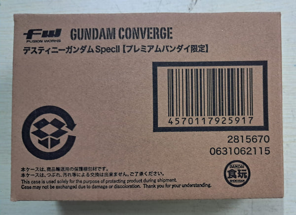 Z(ONLINESALES等通知現貨)No:925917 <Price$252> #ZGMF/A-42S2 命運高達SpecII(光翼)=FW Gundam Converge【現貨 盒玩】4570117925917