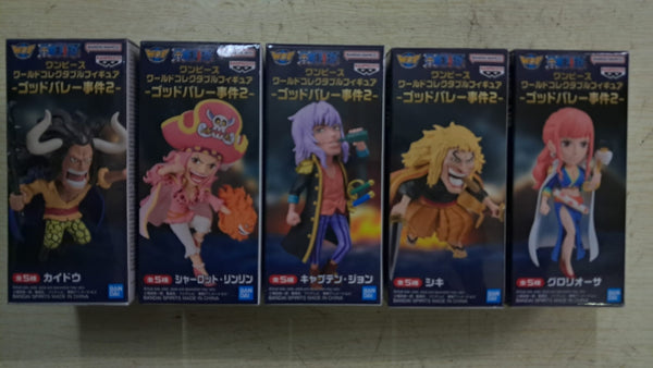 Z(ONLINESALES等通知現貨)No:713858 <Price$274> #(全5種) OP諸神峽谷事件 Vol.2=One Piece WCF【現貨 景品】4573102713858