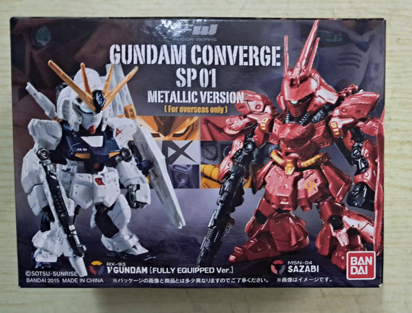 Z(ONLINESALES等通知現貨)No:069021 <Price$250> #FW Gundam Converge SP01 (Metallic ver)=機動戰士高達 盒玩【現貨 盒玩】4892762069021