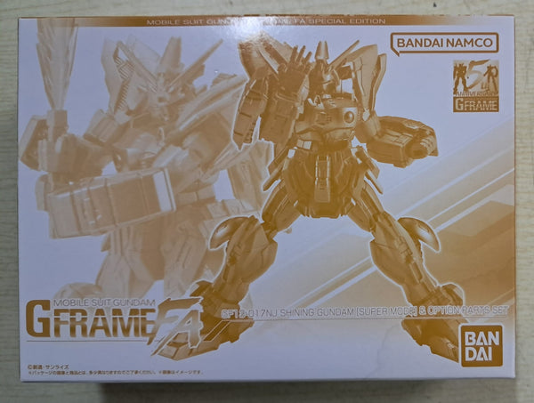 Z(ONLINESALES等通知現貨)No:835349 <Price$240> #GF13-017NJ 閃光高達(Super Mode)&OP Set=機動武鬥傳G高達G Frame FA【現貨 盒玩】4549660835349