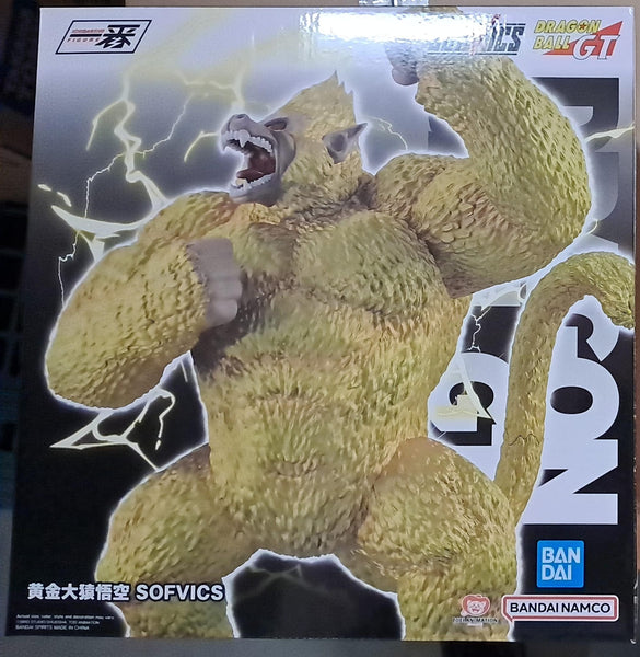 Z(ONLINESALES等通知現貨)No:670977 <Price$480> #黃金大猿悟空 SOFVICS=一番賞 龍珠 VS OMNIBUS ULTIMATE【現貨 PVC】4573102670977