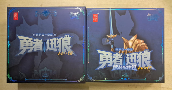 Z(ONLINESALES等通知現貨)No:920771 <Price$449> #RPG-05 勇者迅狼Wolf+武裝配件包=1/12 蝸的異世界冒險 完成可動figure-蝸之殼SNAIL SHELL【現貨 Action Figure】6975212920771/6975212920788