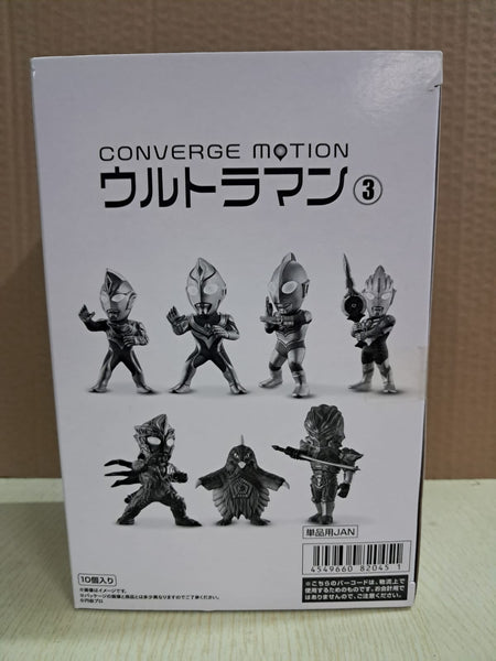 Z(ONLINESALES等通知現貨)No:820451<Price$199> #(原盒10pcs) Ultraman Vol.3=咸旦超人Converge Motion盒玩【現貨 盒玩】