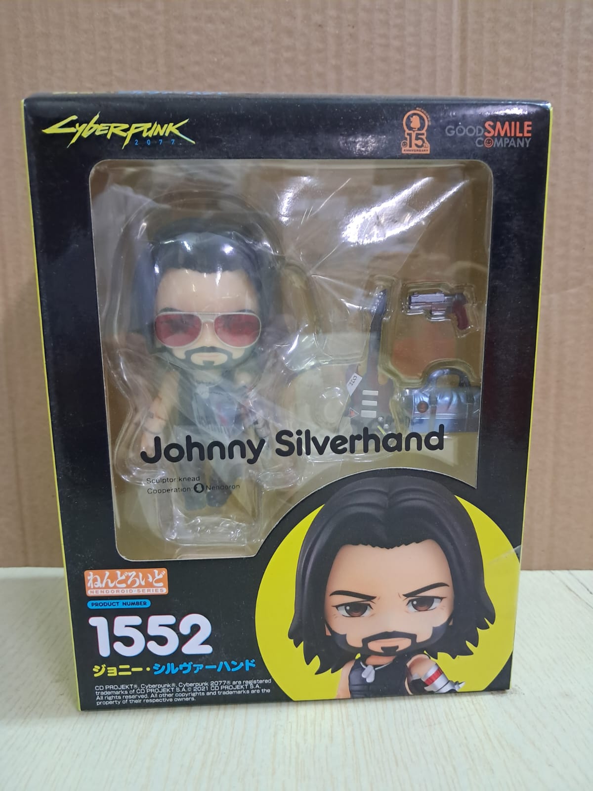 Z(ONLINESALES等通知現貨)No:123670<Price$299> #No.1552 強尼·銀手Johnny Silverhand(電馭叛客Cyberpunk2077)=GS土偶【現貨土人系列】