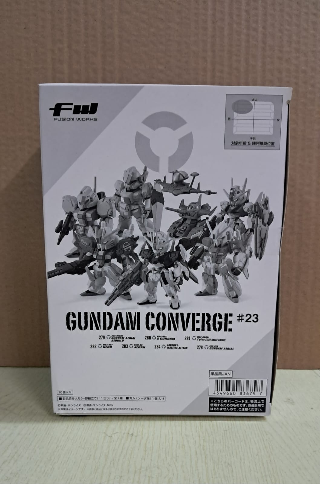 (ONMK114等通知現貨Sales)No:836797 <Price$363> #(原盒) 高達Converge #23=FW Gundam Converge盒玩【現貨盒玩】