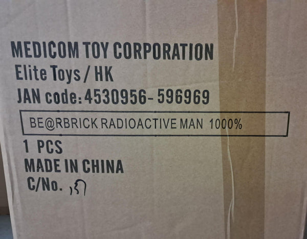 (ONMK114等通知現貨Sales)No:596969 <Price$1980> #Radioactive Man 1000%=The Simsons Be@rBrick-Medicom【現貨Be@Rbrick】