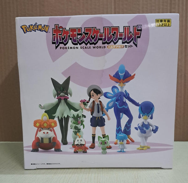 Z(ONLINESALES等通知現貨)No:910418 <Price$123> #(Set6pcs)寵物小精靈 帕底亞地區=1/20 Pokemon World【現貨 盒玩】