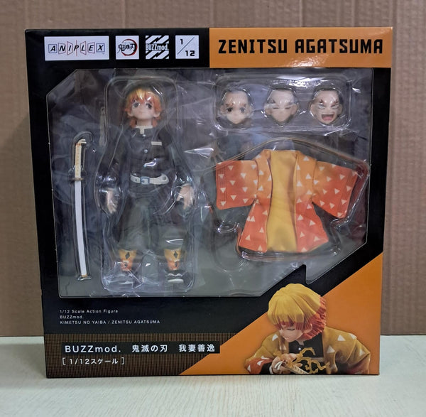 Z(ONLINESALES等通知現貨)No:890276 <Price$752> #我妻善逸=1/12 BUZZmod.鬼滅之刃可動Figure-Aniplex+【現貨 BUZZmod】