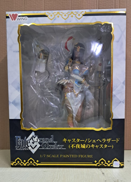 Z(ONLINESALES等通知現貨)No:700481 <Price$1428> #Caster/雪赫拉莎德 (不夜城的Caster)=1/7 FGO Figure-Wing【現貨 PVC】