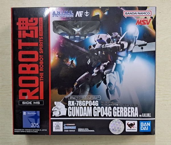 Z(ONLINESALES等通知現貨)No:641618 <Price$299> #RX-78GP04G 高達試作4號機Gerbera (Ver.ANIME)=機動戰士高達0083:星塵回憶 Robot魂 【現貨 Robot魂】