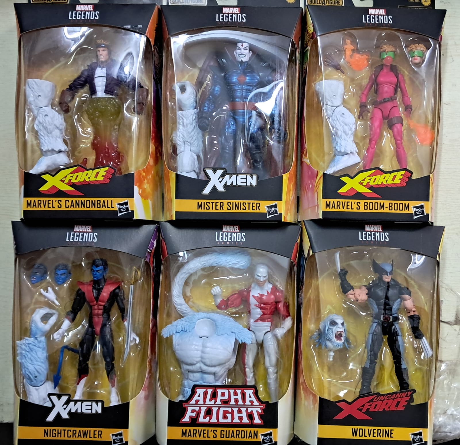 Z(ONLINESALES等通知現貨)No:825448 <Price$699> #Marvel Legends Series X-Men X-Force=Marvel Legends 6 inch-Hasbro【現貨】