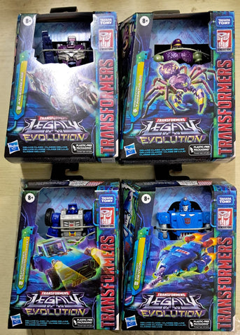 Z(ONLINESALES等通知現貨)No:195999 <Price$499> #Axlegrease/Tarantulas/Beachcomber/Devcon=TF Legacy Evolution-Hasbro【現貨 Transformers】