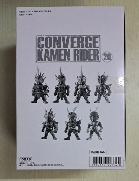 Z(ONLINESALES等通知現貨)No:551140 <Price$238> #(原盒10pcs)幪面超人ConvergeVol.20=Converge kamenrider盒玩【現貨 盒玩】4549660551140