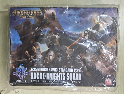 Z(ONLINESALES等通知現貨)No:211493 <Price$294> #ARC-16 Mithril Hawk Arche-Knights Squad (Standard Type) 秘銀雄鷹軍團 幻古騎士小隊(泛用裝備型)=1/35 幻古戰記ArcheCore系列-Toys Alliance【現貨】4710949211493