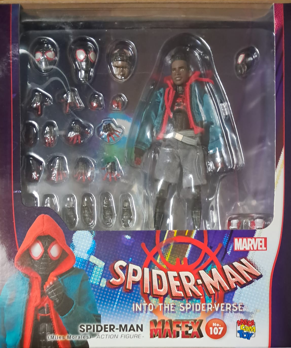 Z(ONLINESALES等通知現貨)No:471075 #No.107 蜘蛛俠Spiderman (Miles