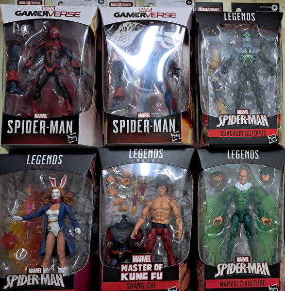 Z(ONLINESALES等通知現貨)No:659593 <Price$980> #蜘蛛俠 Spiderman Set=Marvel Legends 6 inch-Hasbro【現貨 Marvel Legends】5010993659593