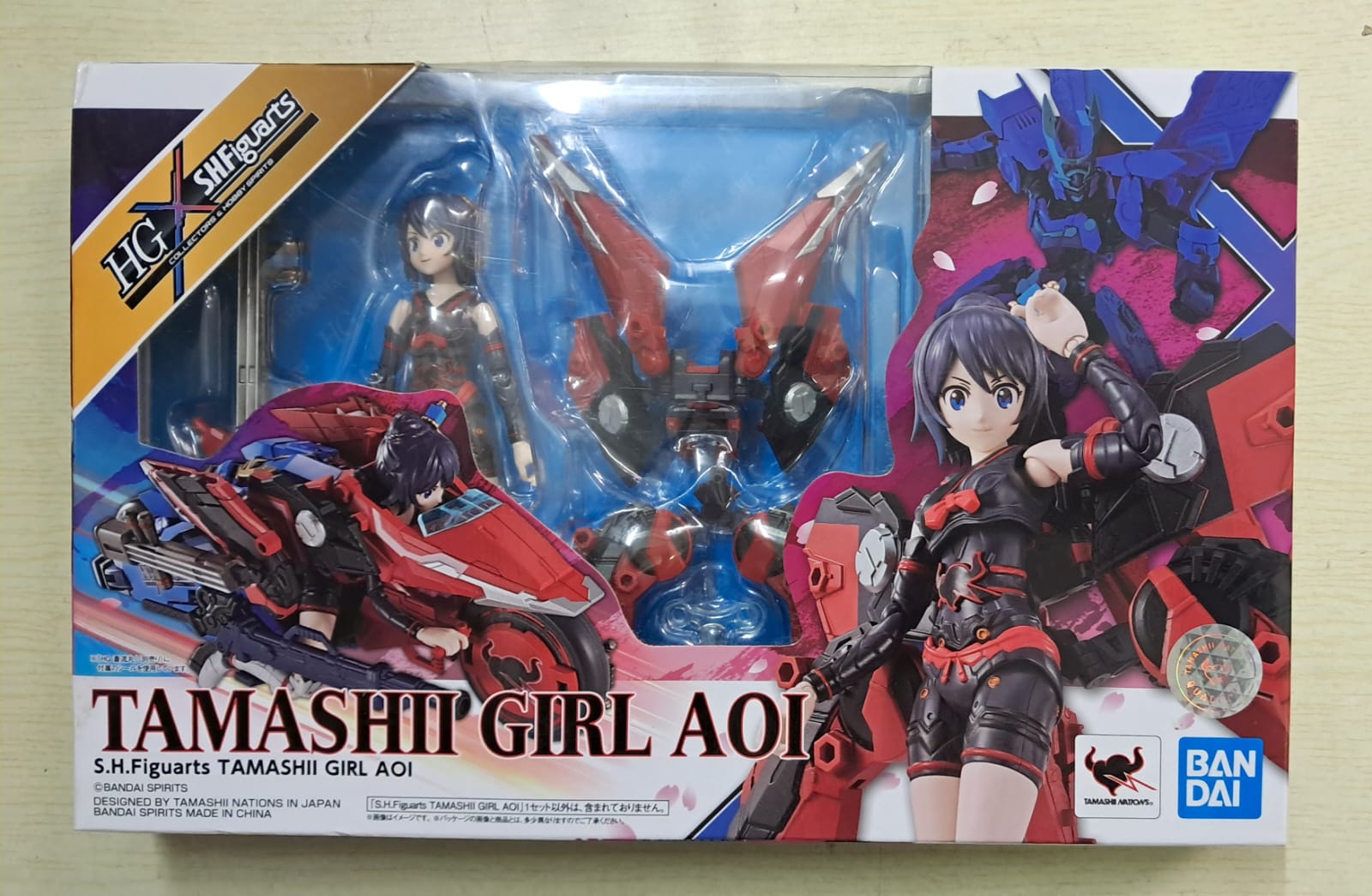 Z(ONLINESALES等通知現貨)No:589590  <Price$150> #Tamashii Girl Aoi =SHF【現貨 SHF系列】4573102589590