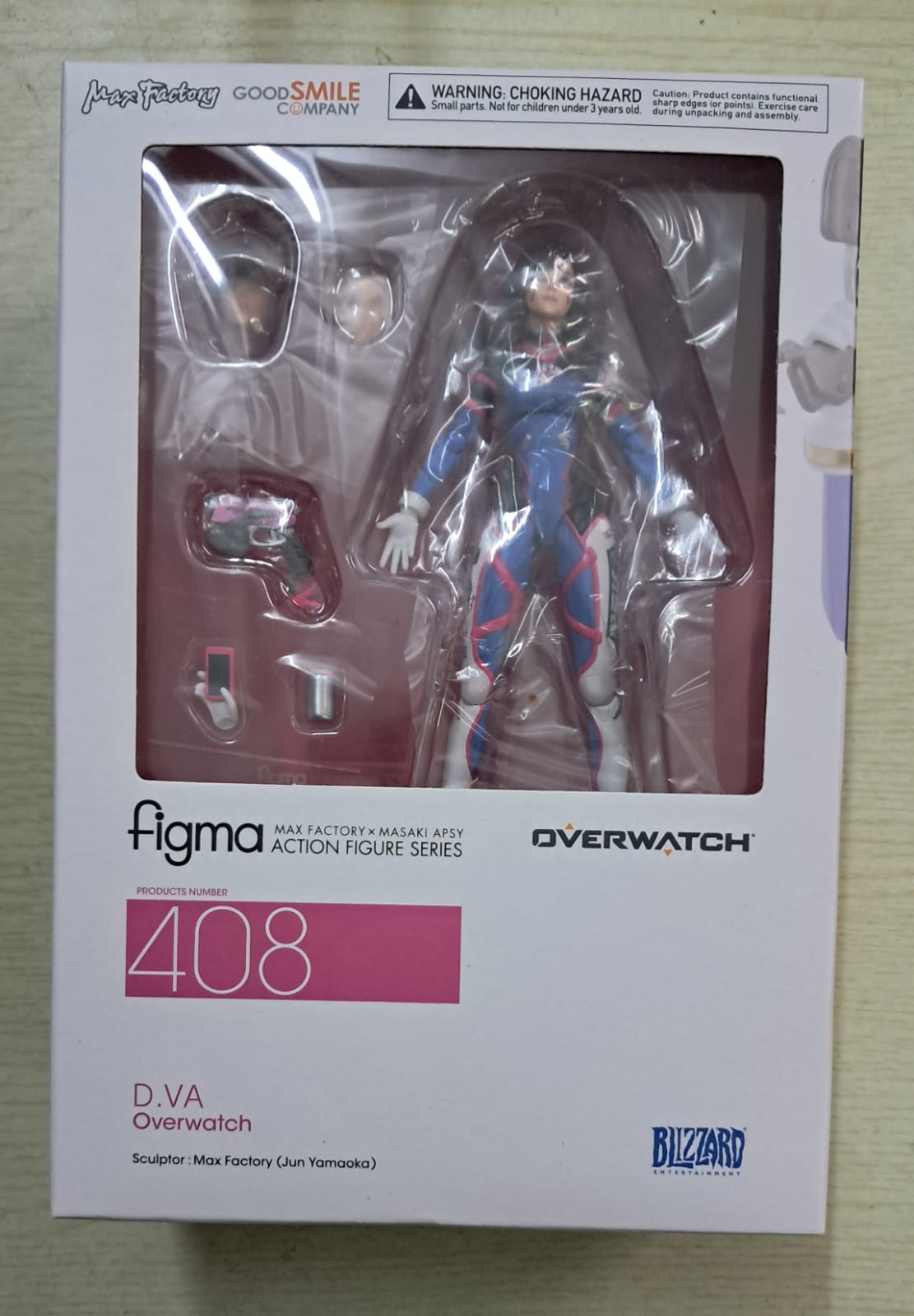 Z(ONLINESALES等通知現貨)No:906234 <Price$499> #No.408 D.Va(Overwatch)=figma【現貨 figma系列】4580416906234