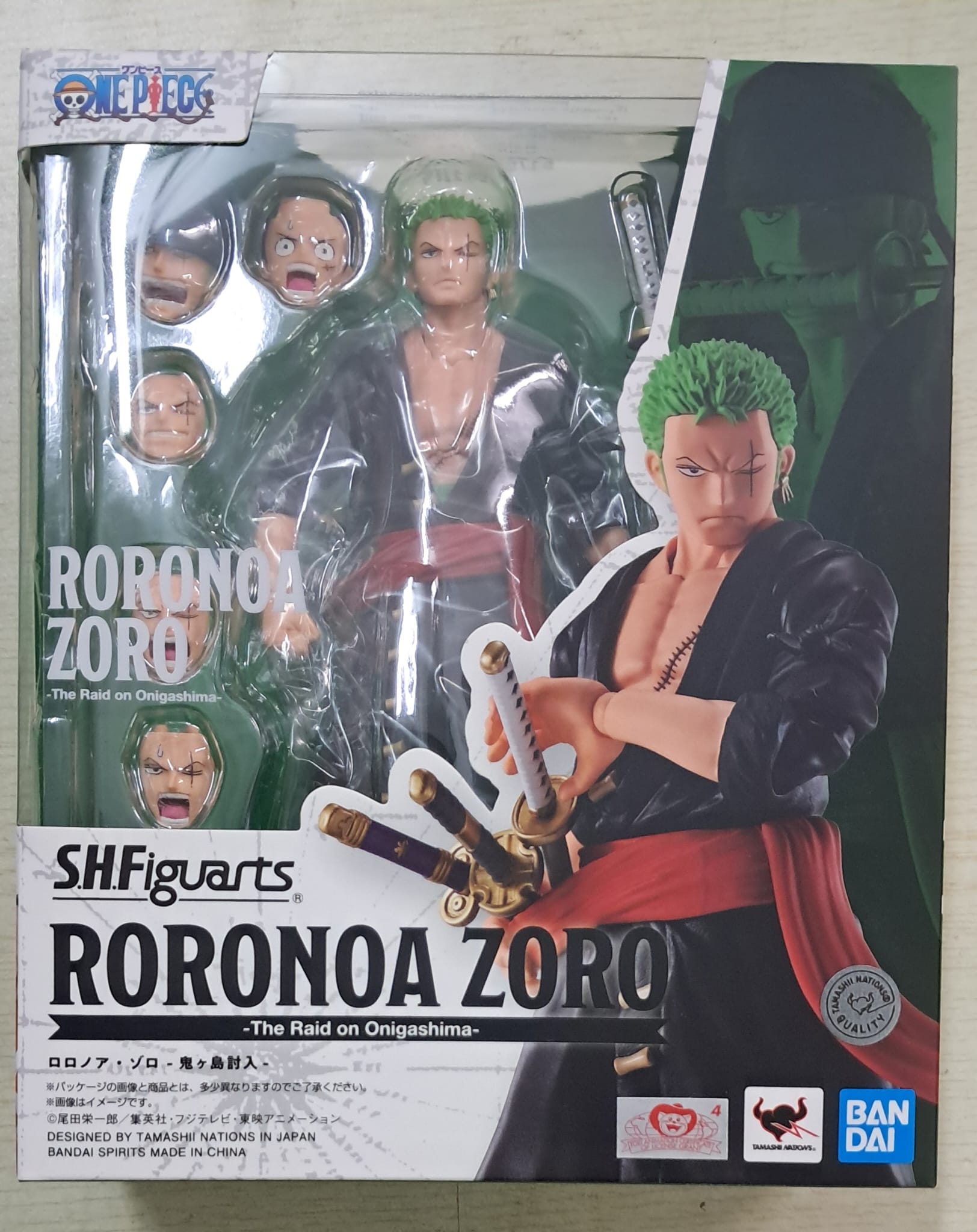 Z(ONLINESALES等通知現貨)No:649300 <Price$343> #卓洛 (鬼島討伐)=One Piece SHF【現貨 SHF系列】4573102649300